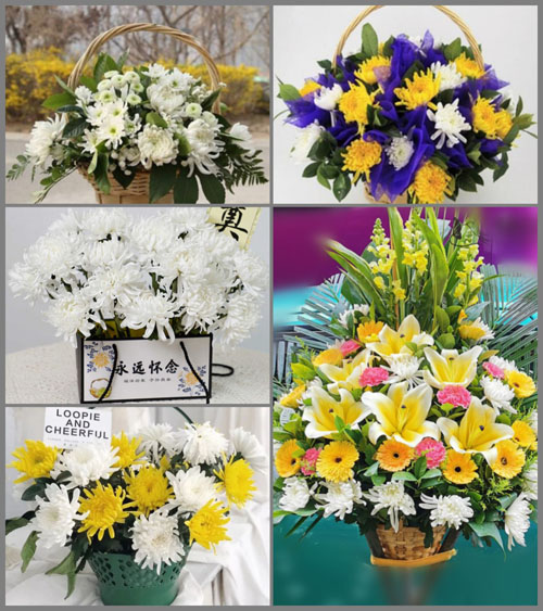贵州毕节市黔西县花溪乡郭佬村白事提篮配送
